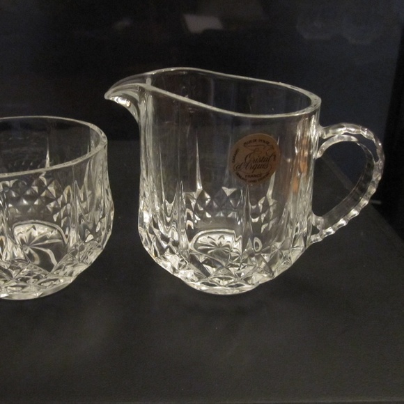 SALE!! Cristal D'Arques lead crystal creamer and ….  3 - Picture 3 of 8